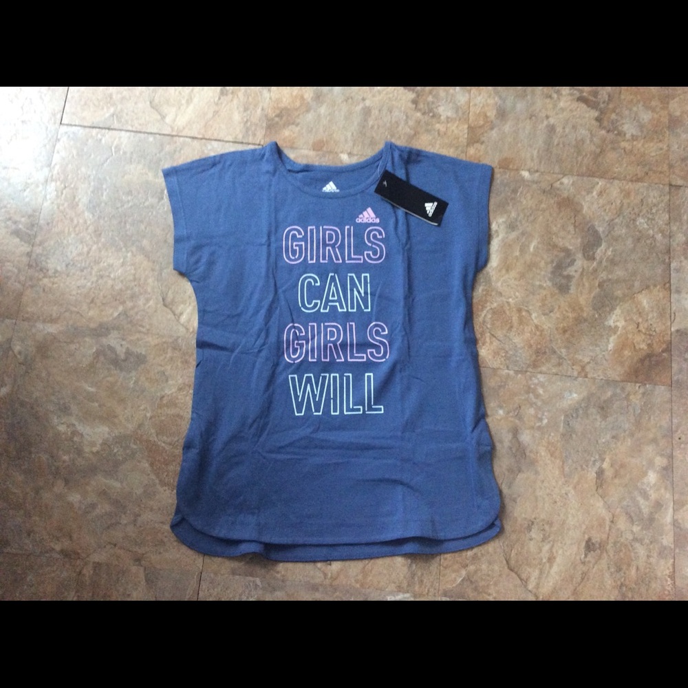 Girl’s adidas top NWT LARGE 14